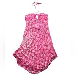 Milly Floral Halter Dress